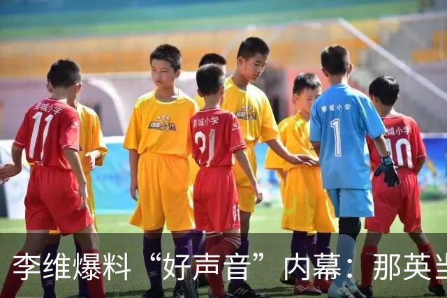 李维爆料“好声音”内幕：那英当年选我不选周深，我真没砸几千万