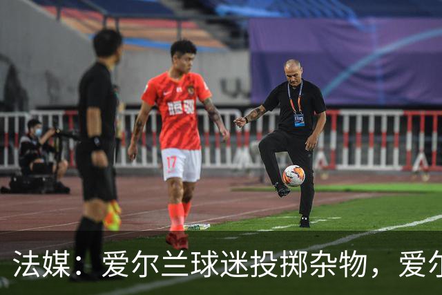法媒：爱尔兰球迷投掷杂物，爱尔兰对奥地利一度中断